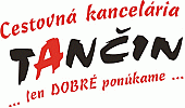 Logo cestovné kancelárie: Tančin