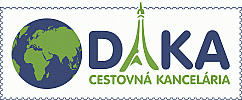 Logo cestovné kancelárie: Daka
